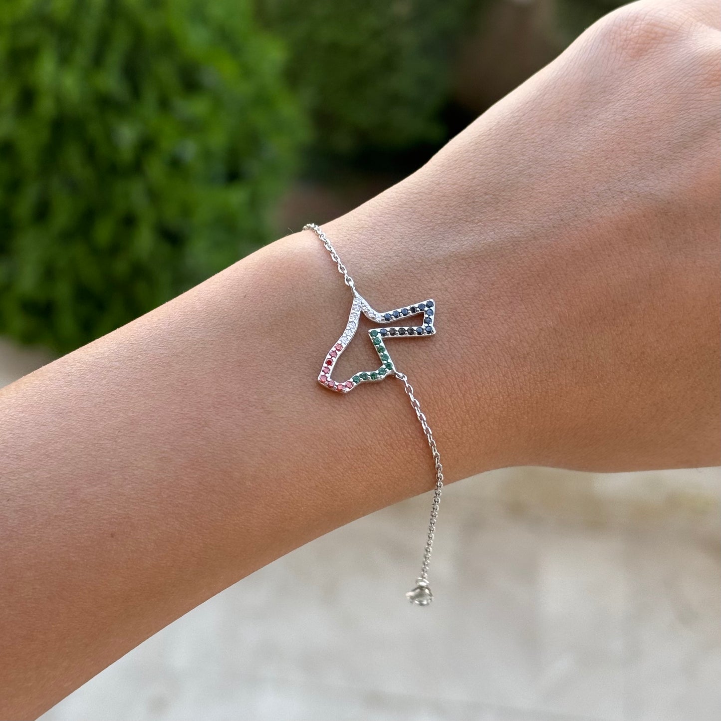 Jordan Map Bracelet