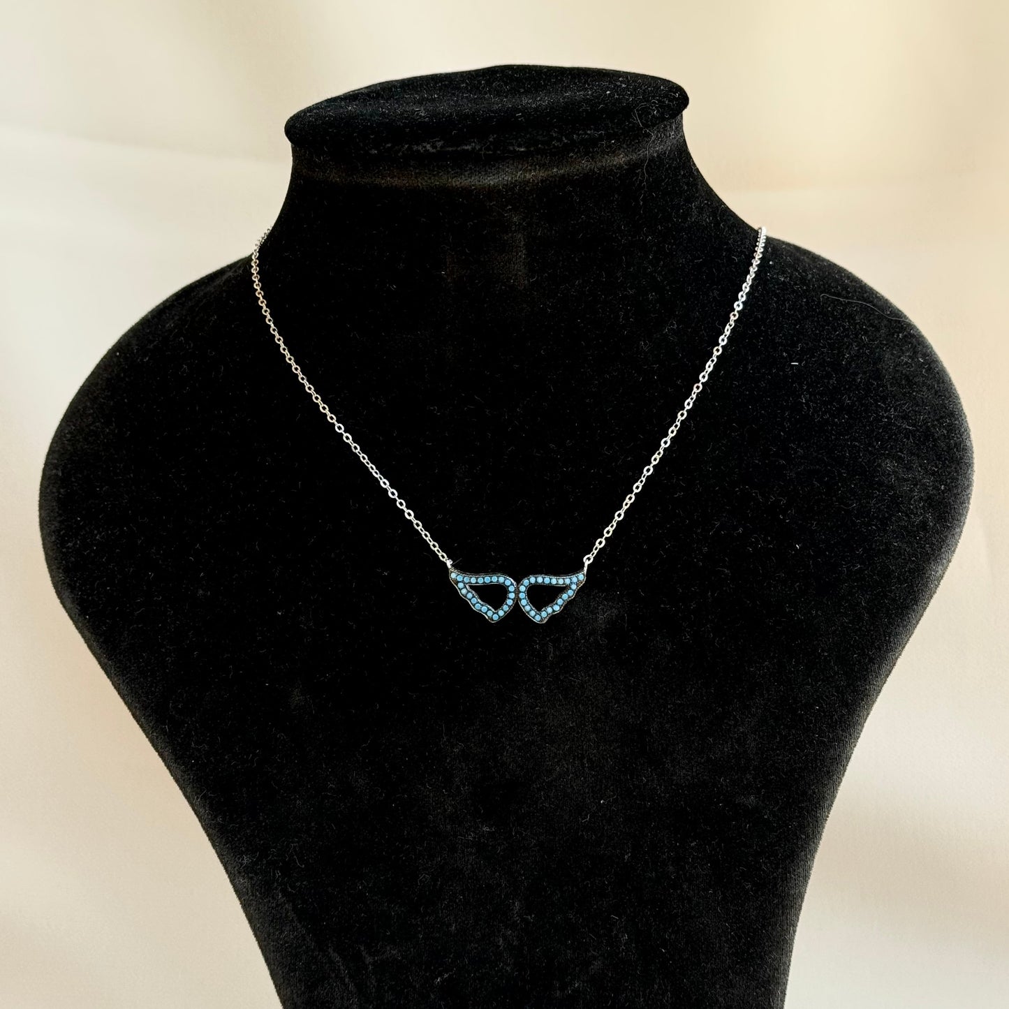 Turquoise Wings Necklace