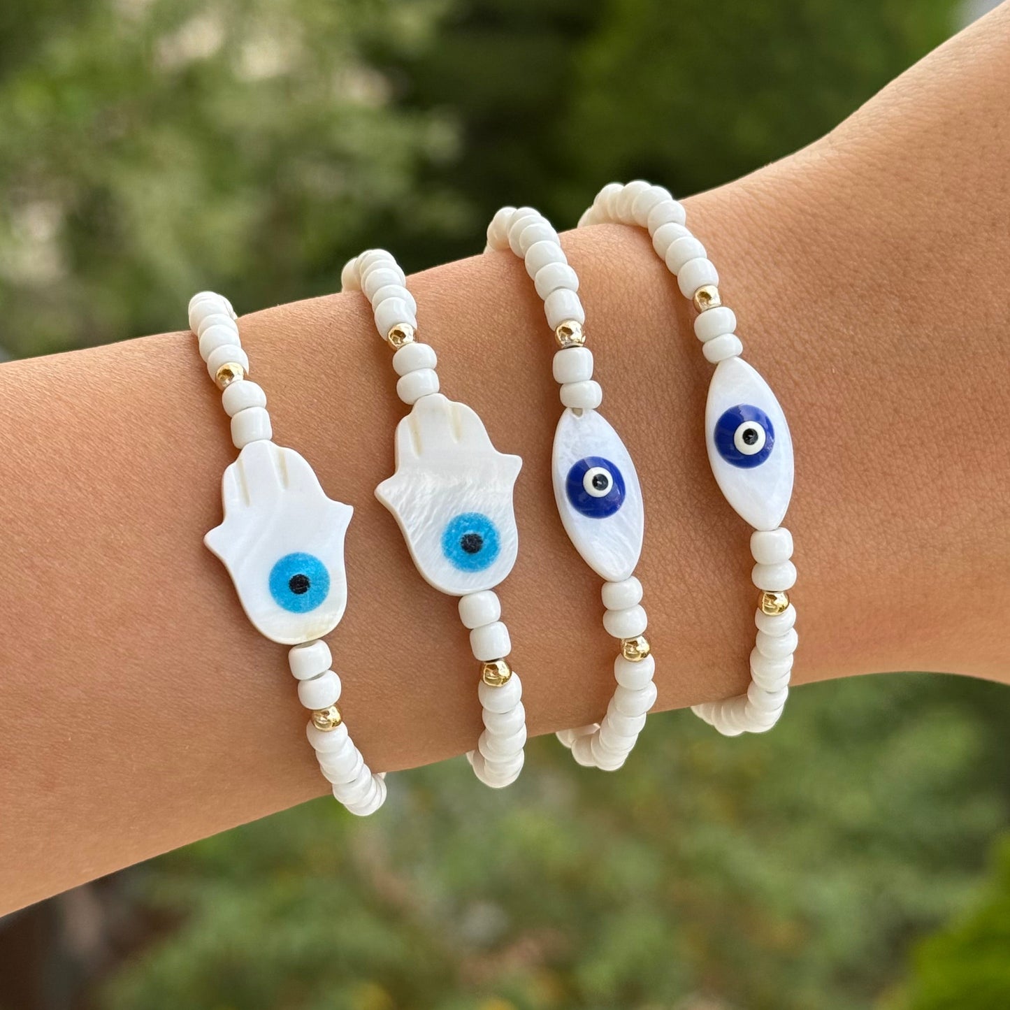 Shell White Bracelet
