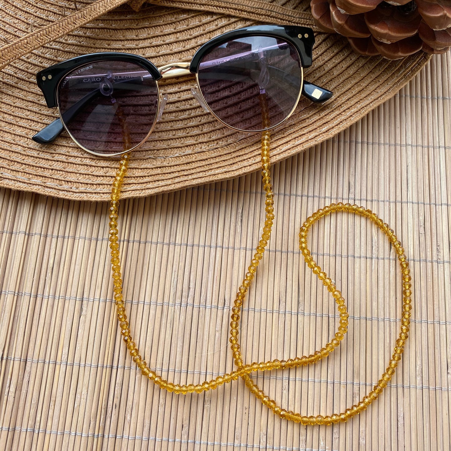 Mustard Yellow Glasses Strap