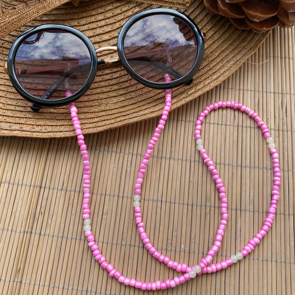Pink Glasses Strap