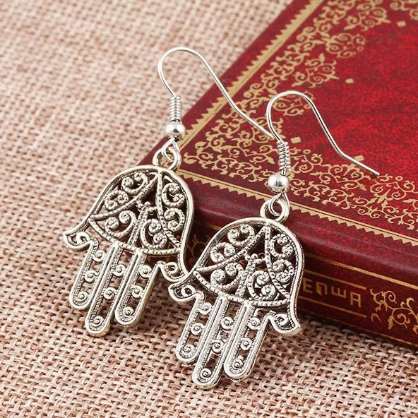Hamsa Earring