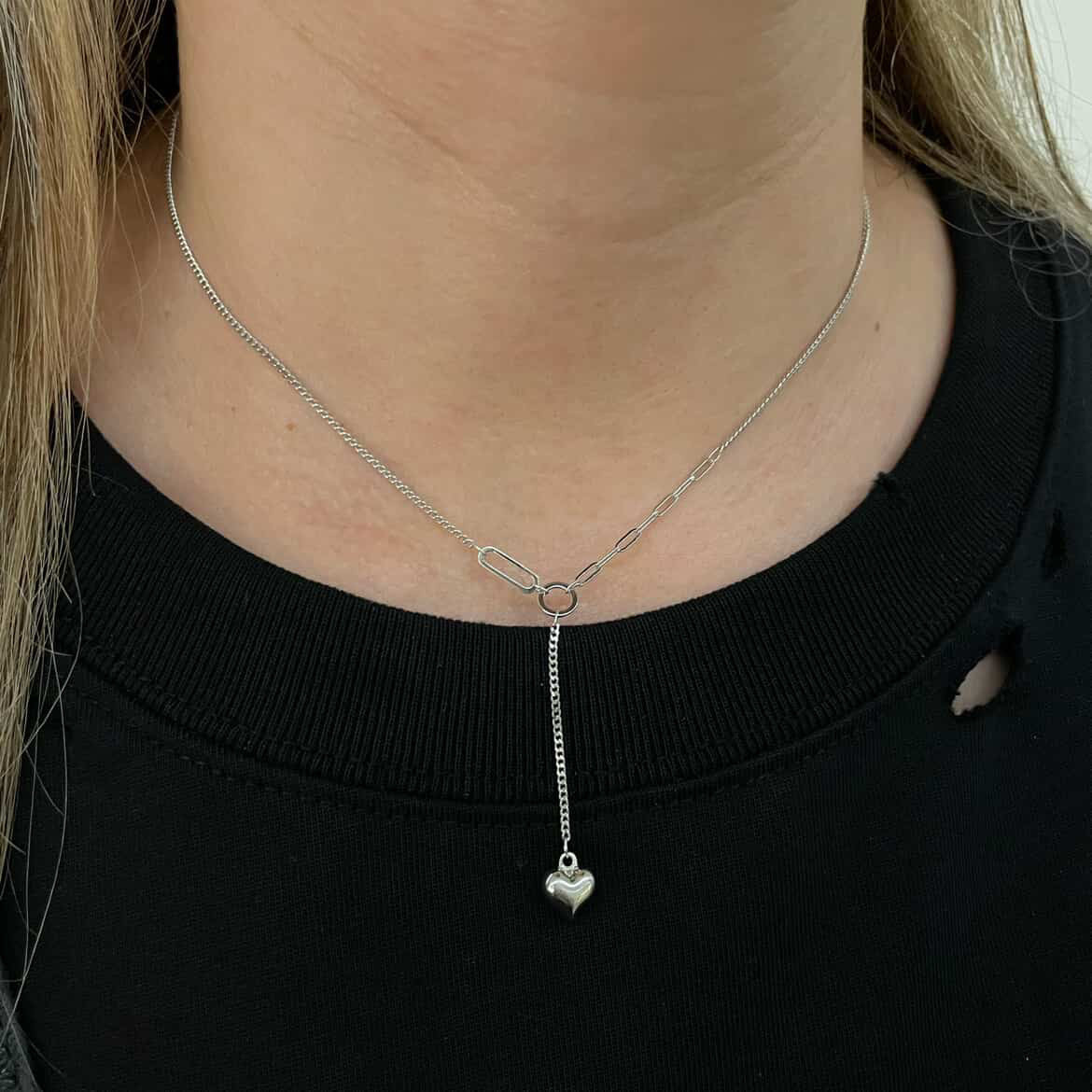 Heart Drop Necklace