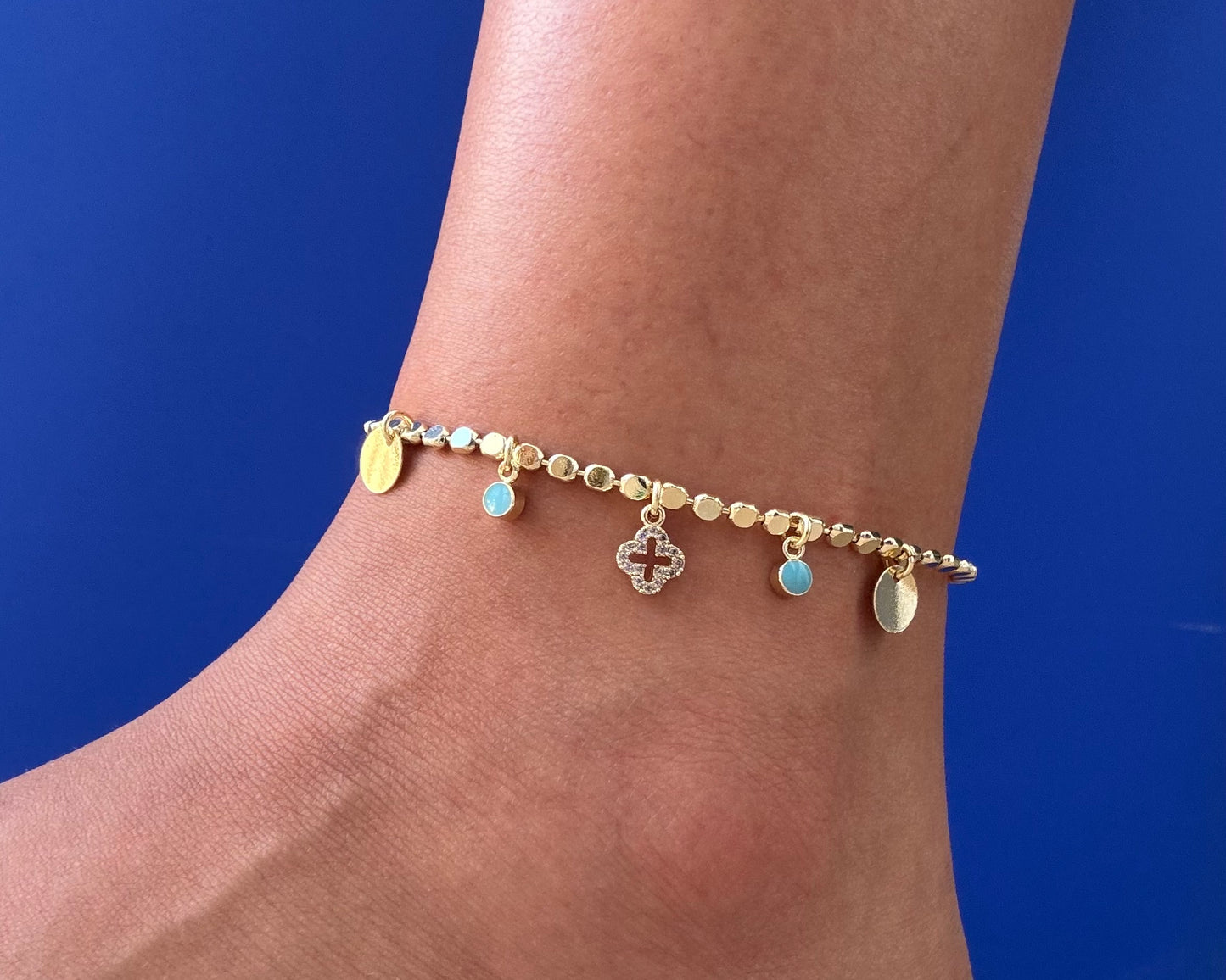 Vancleef Drop Anklet