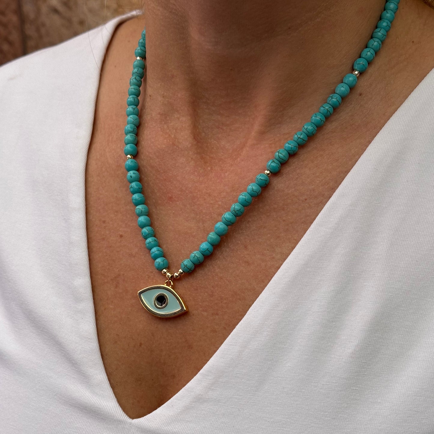 Evil Eye Fairouz Necklace