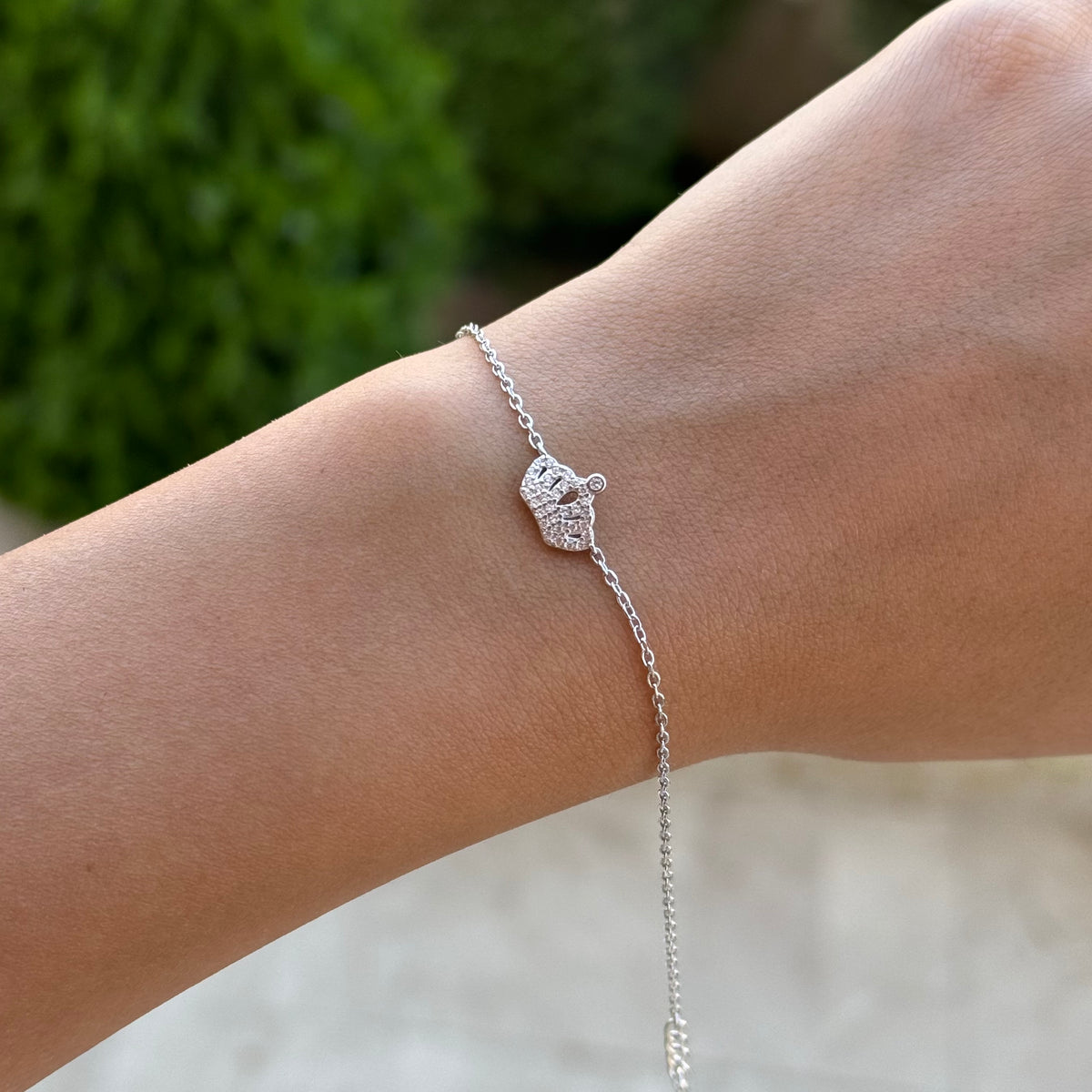 Tiny Crown Bracelet