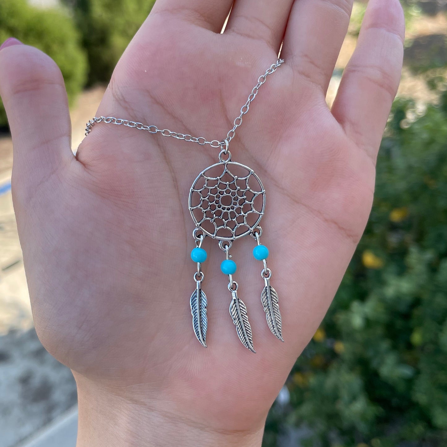 Fairouz Dream Catcher Necklace