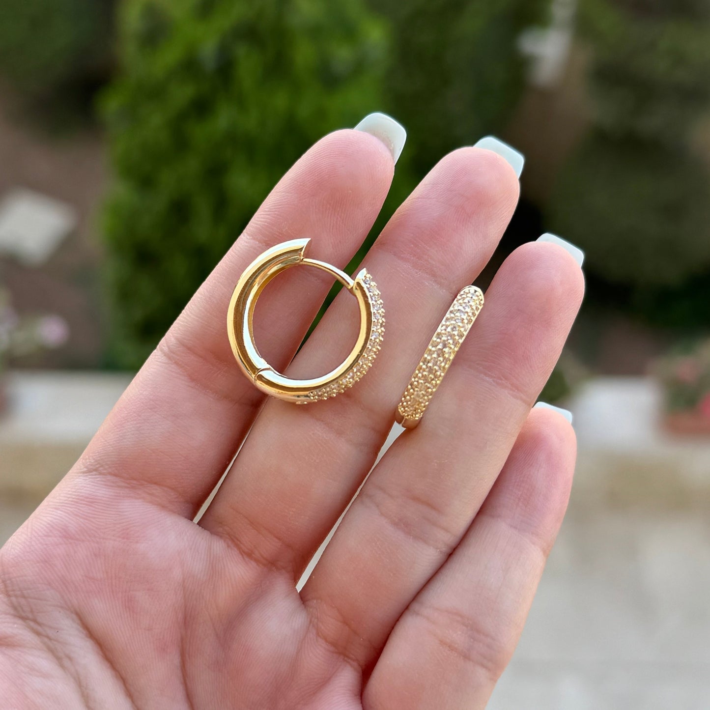 Studded Halo Hoop
