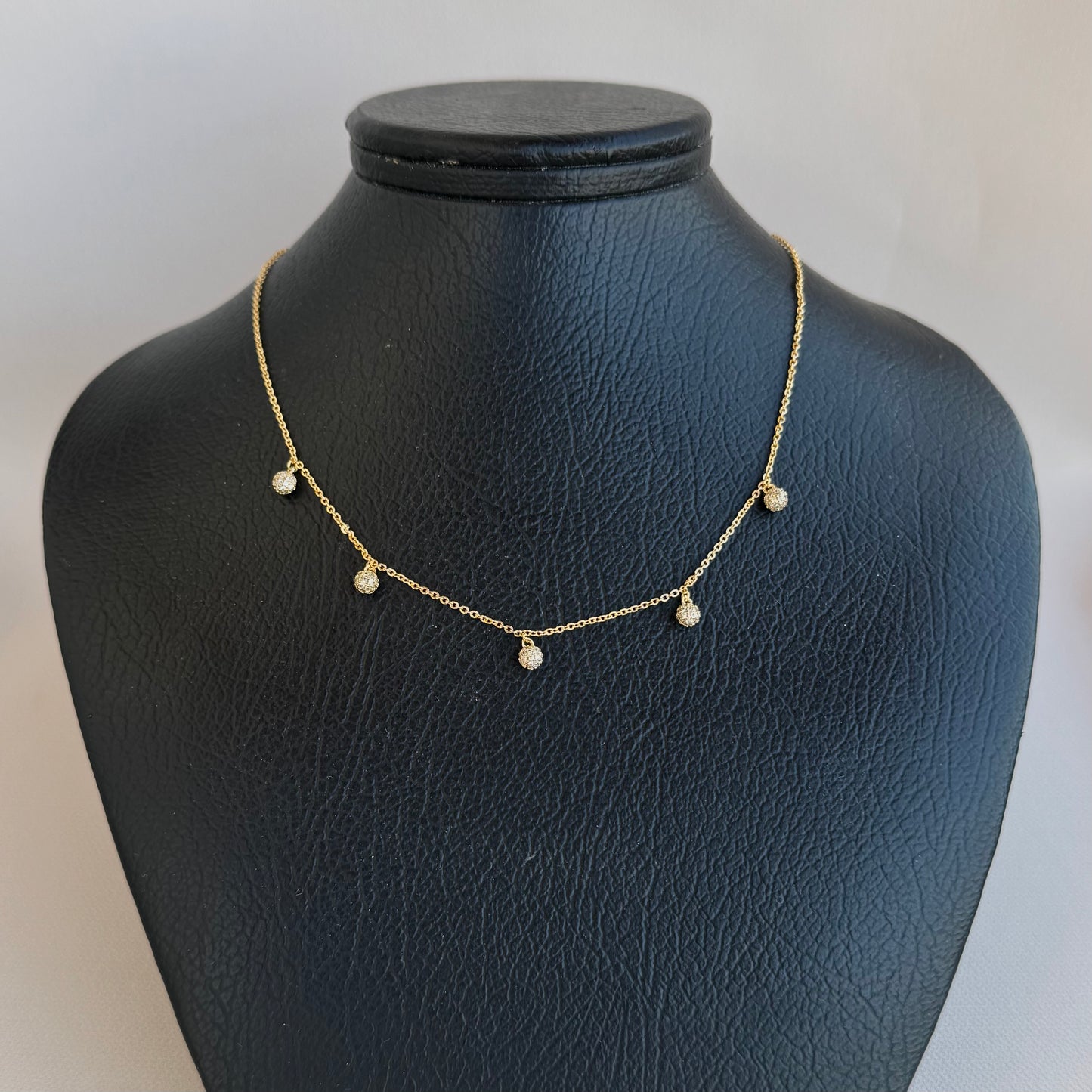 Studded Dots Choker
