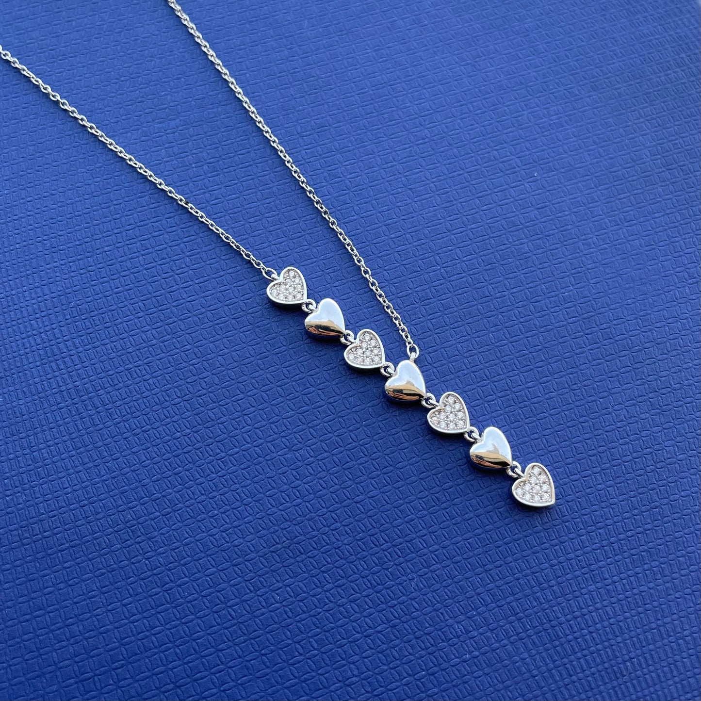 Hearts Drop Necklace