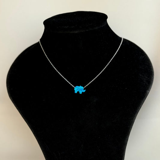 Elephant Opal Necklace