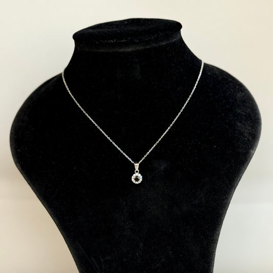 Black Stud Necklace