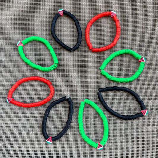 Watermelon Candy Bracelet