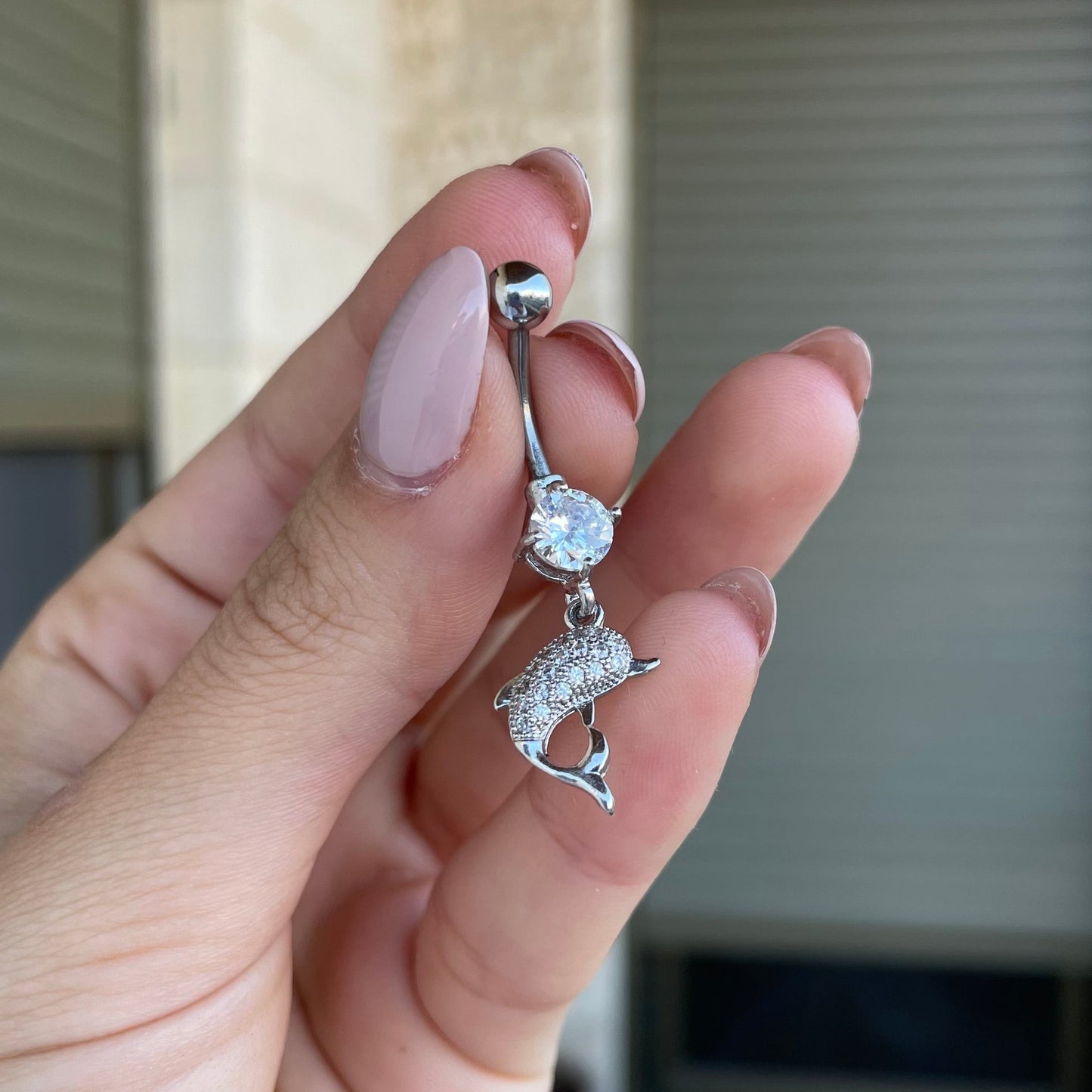 Dolphin Belly Ring