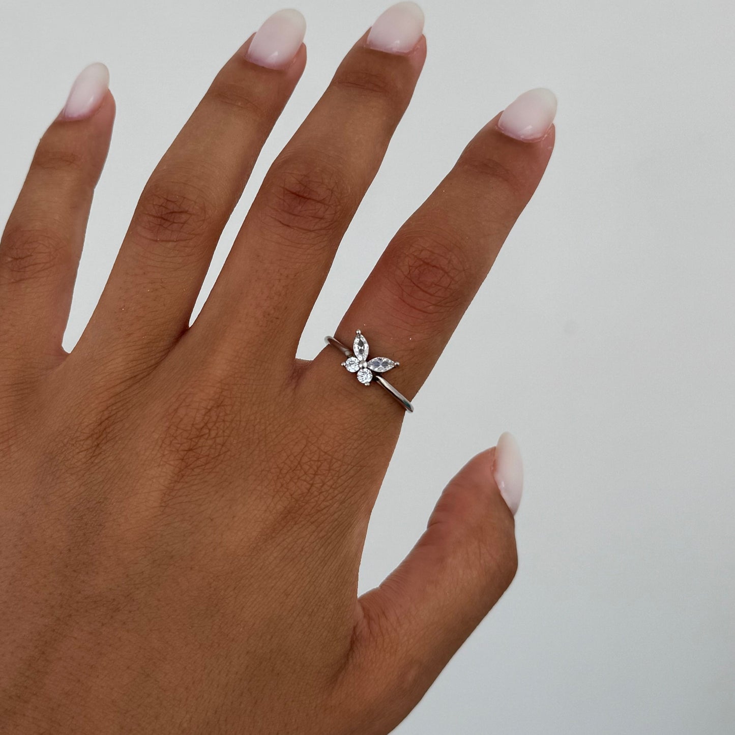 Tiny Butterfly Ring