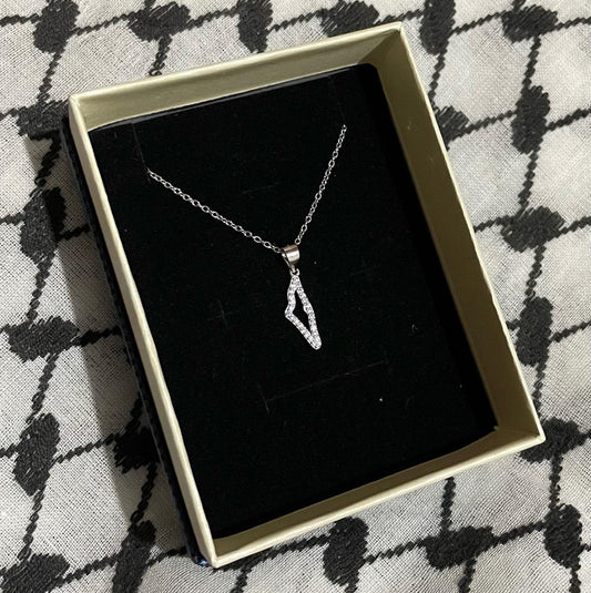Tiny Palestine Necklace