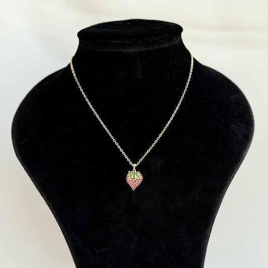 Strawberry Necklace
