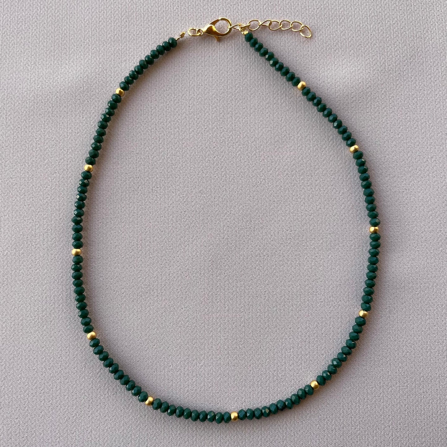 Plain Crystals Choker