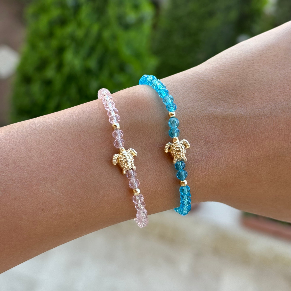 Crystals Turtle Bracelet