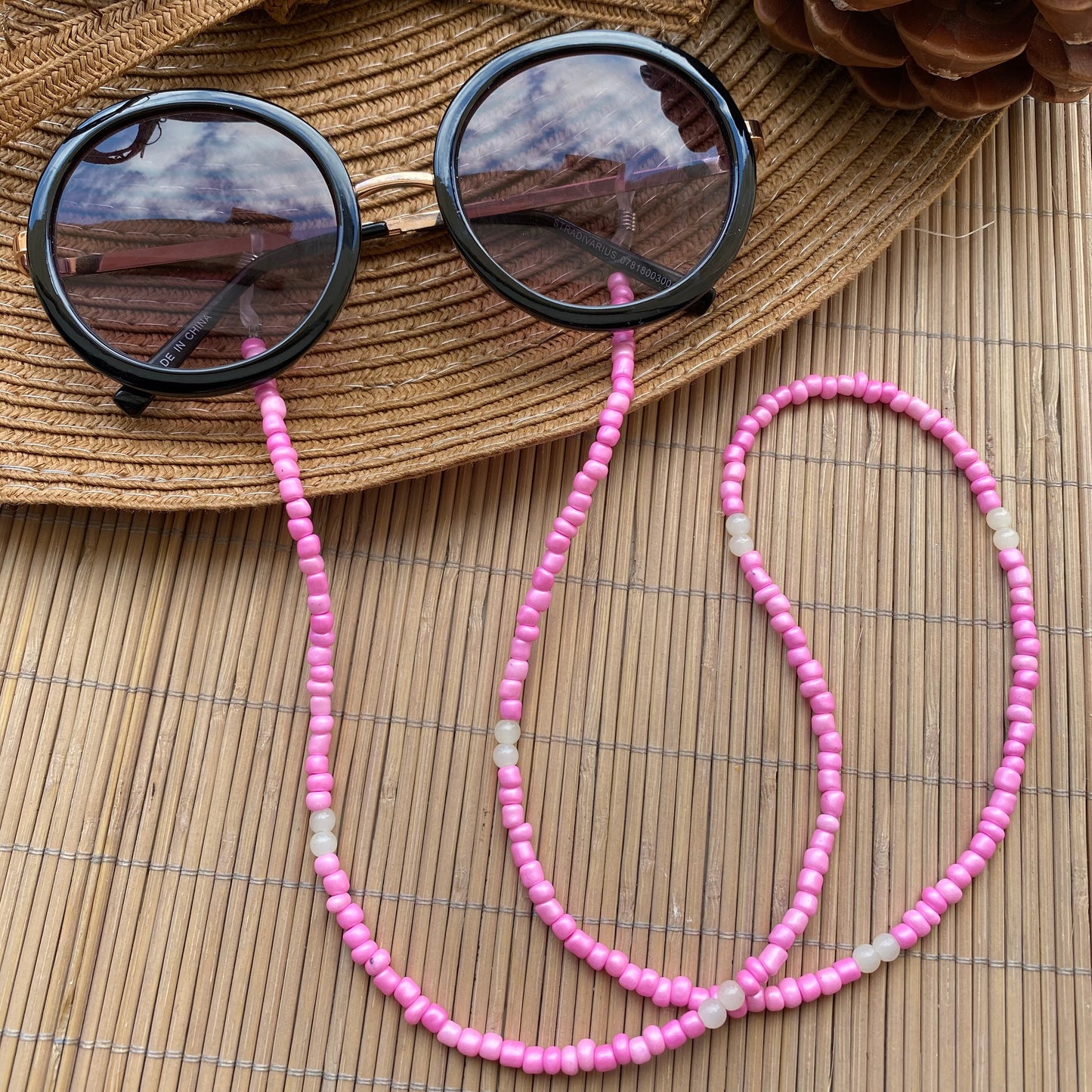Pink Glasses Strap