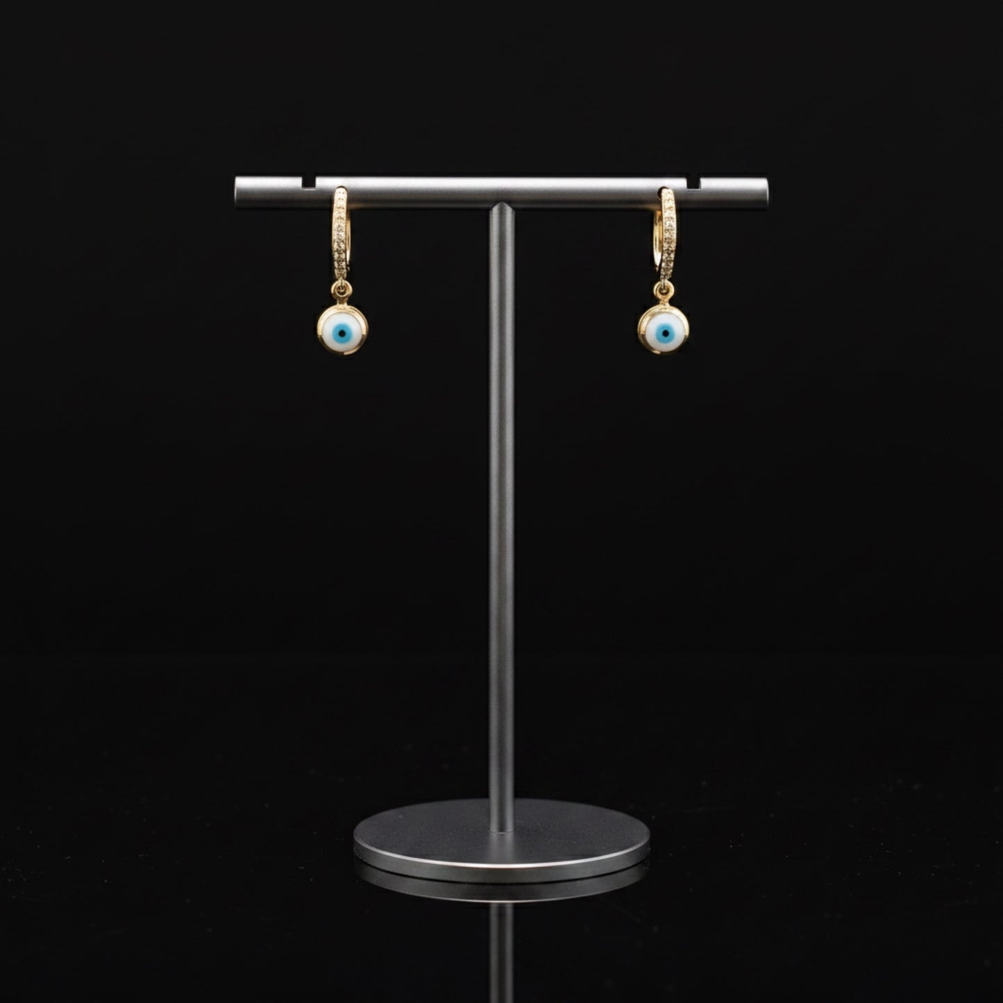 Evil Eye Hoops