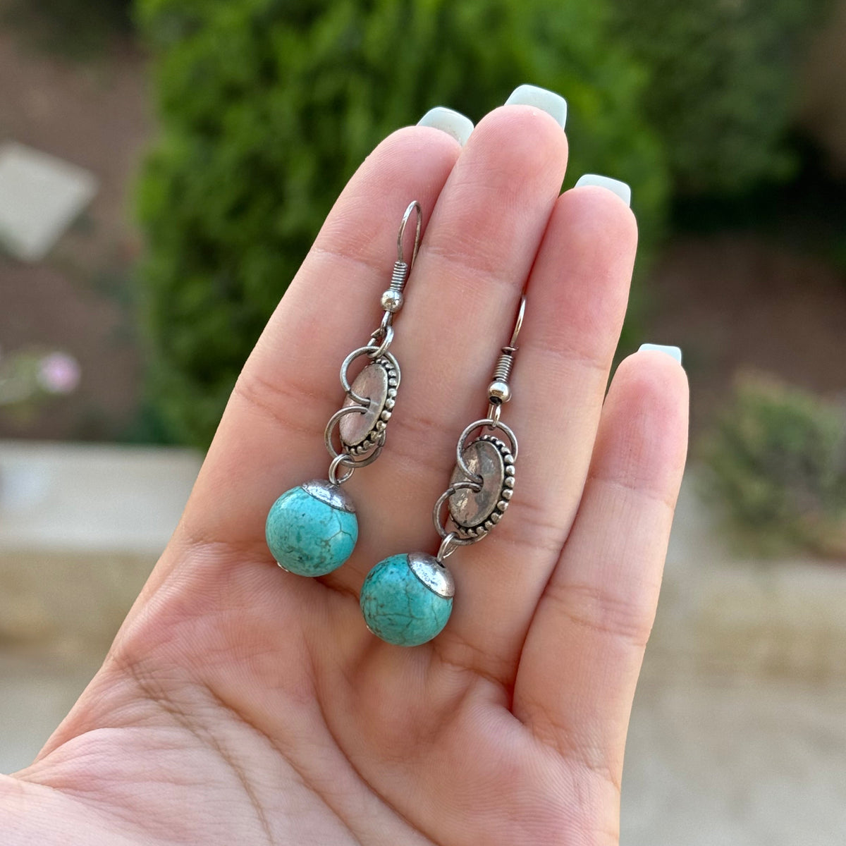 Fairouz Stone Drop Earring