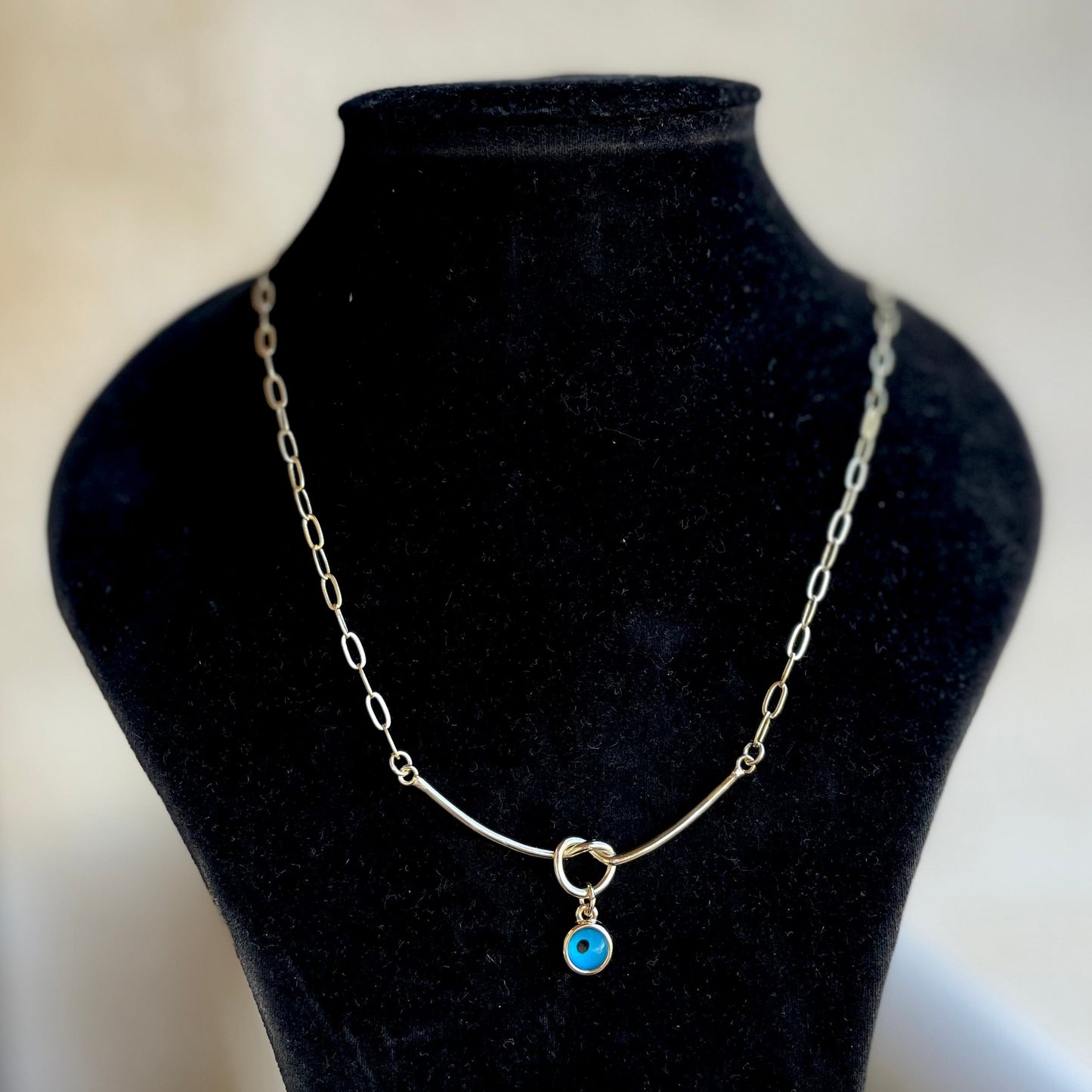 Nazar Knot Chain Necklace