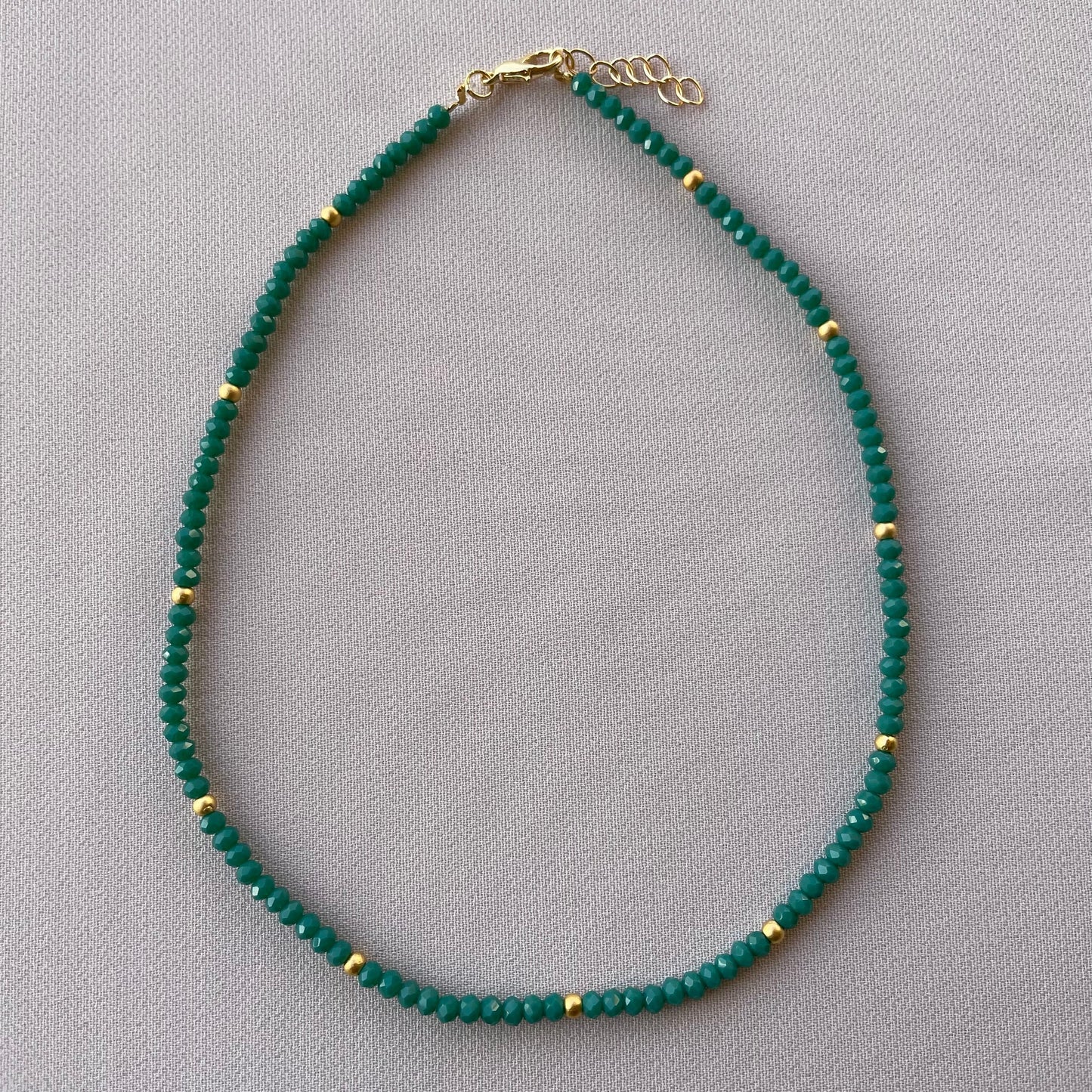 Plain Crystals Choker