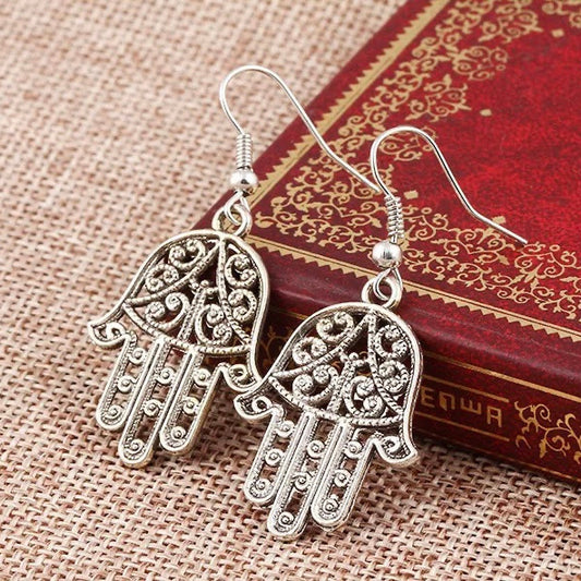 Hamsa Earring