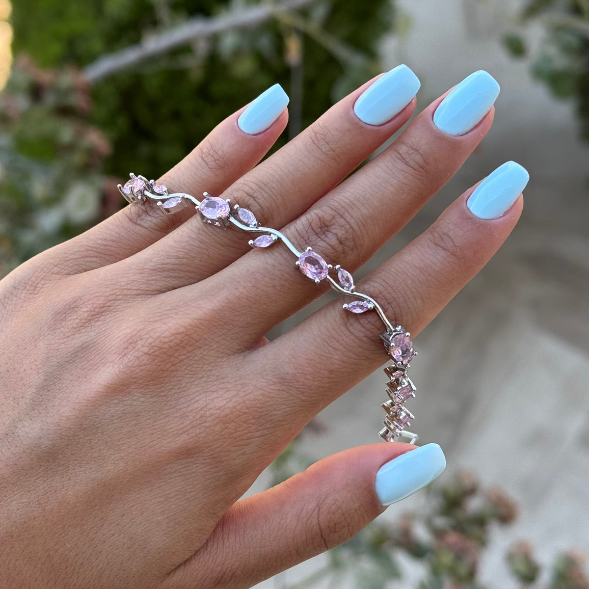 Pink Tulip Bracelet