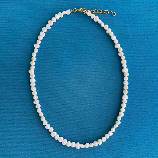 Baroque Pearlina Short Necklace