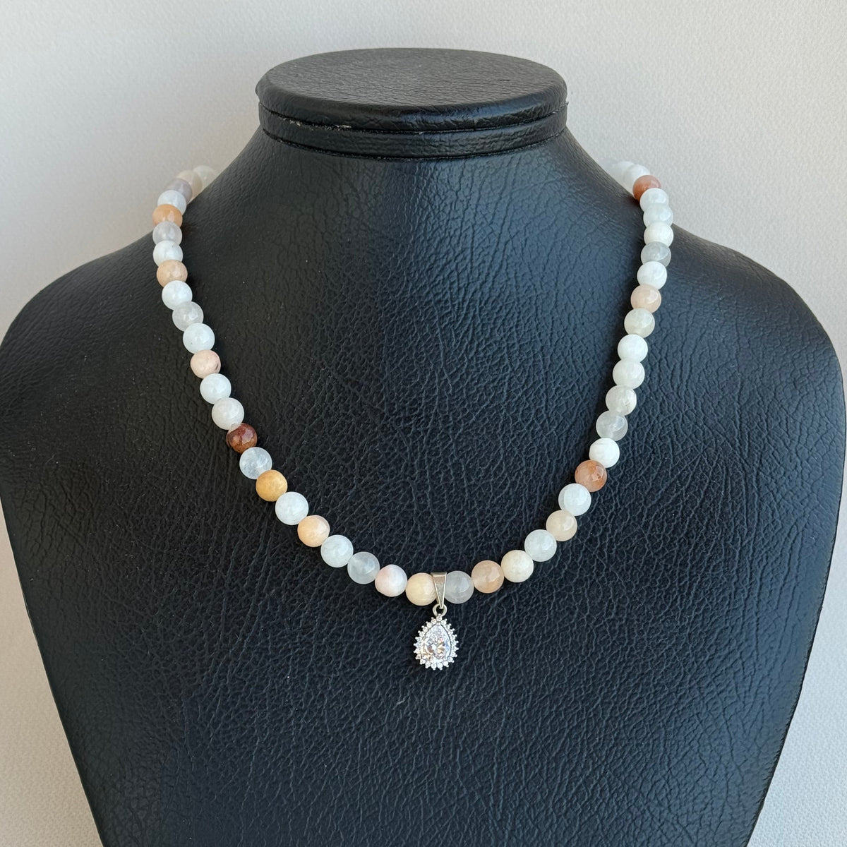 Raindrop Stone Necklace