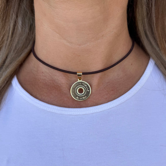Palestine Coin Magnet Necklace
