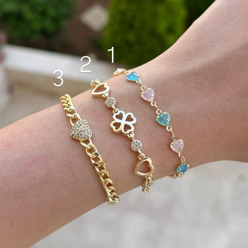 Heart Bracelets
