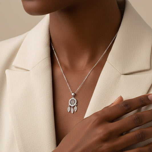 Dream Catcher Necklace