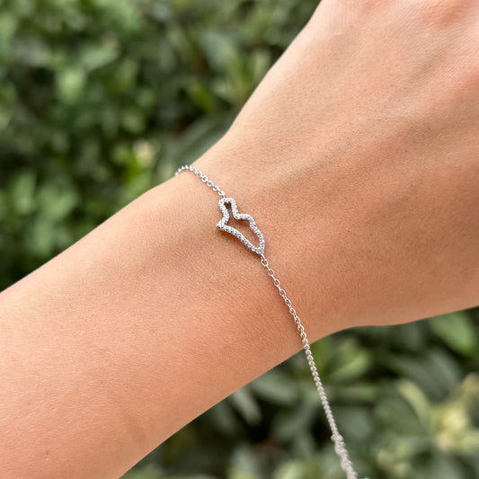 Jordan Map Bracelet