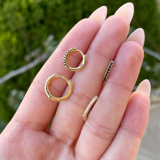 Studded Hoop