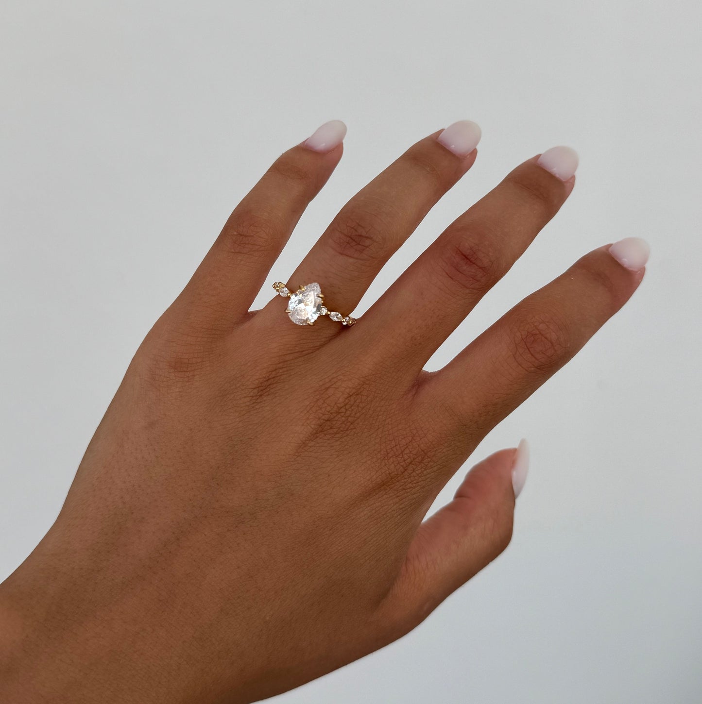 Pear-Shaped Ring