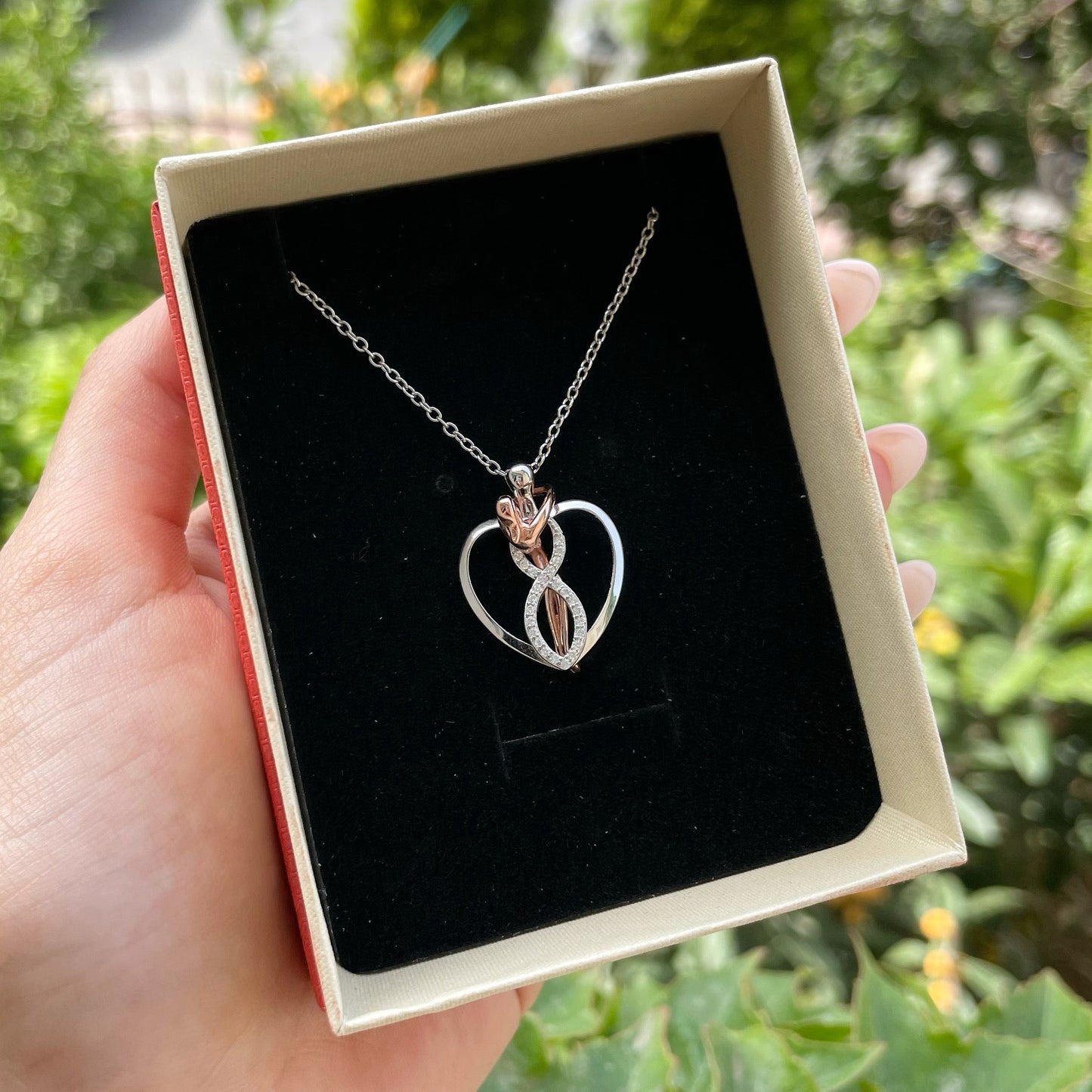 Infinity Heart Necklace
