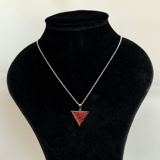 Palestine Triangle Necklace