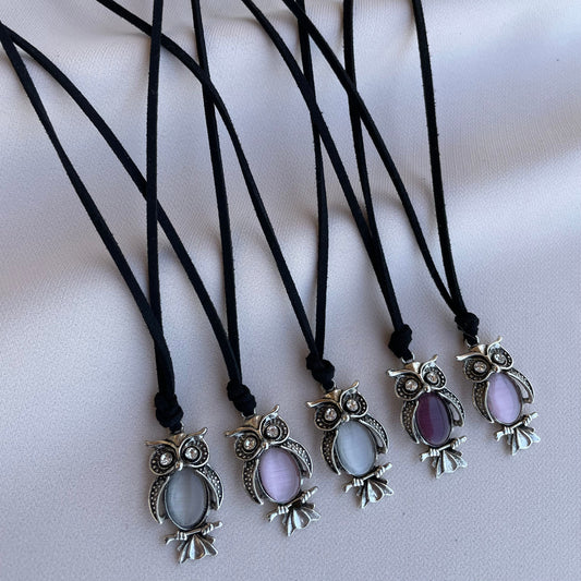 Crystal Own Thread Necklace