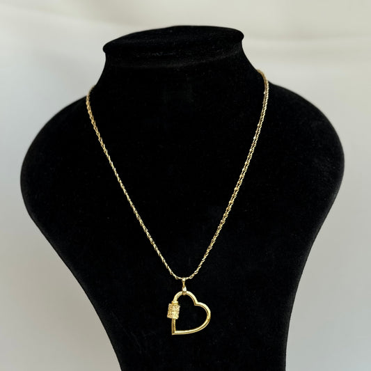 Heart Lock Necklace