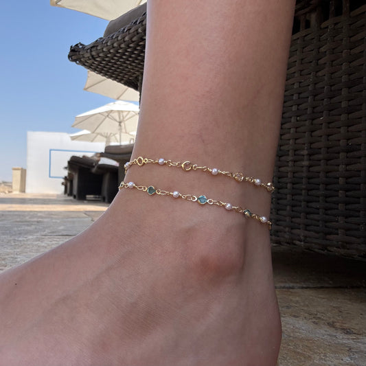 Candy Pearl Anklet