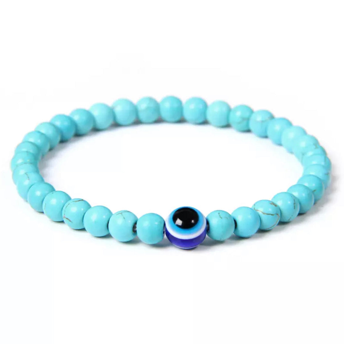 Evil Eye Stone Bracelet